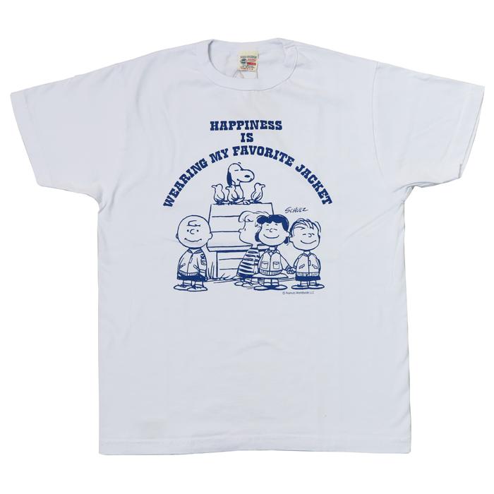 BUZZ RICKSON'S バズリクソンズ × PEANUTS 半袖 Tシャツ MY FAVORITE