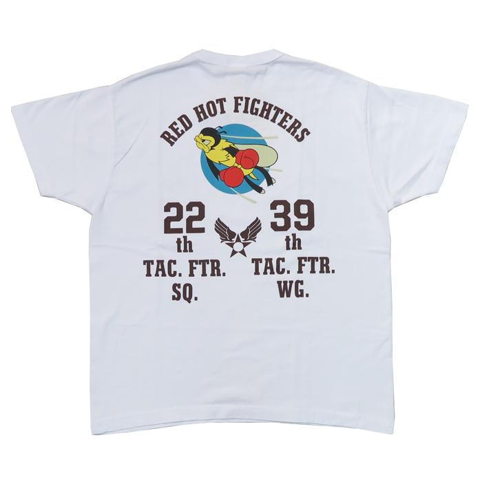 BUZZ RICKSON'S バズリクソンズ 半袖 Tシャツ 22nd TAC.FIGHTER Made