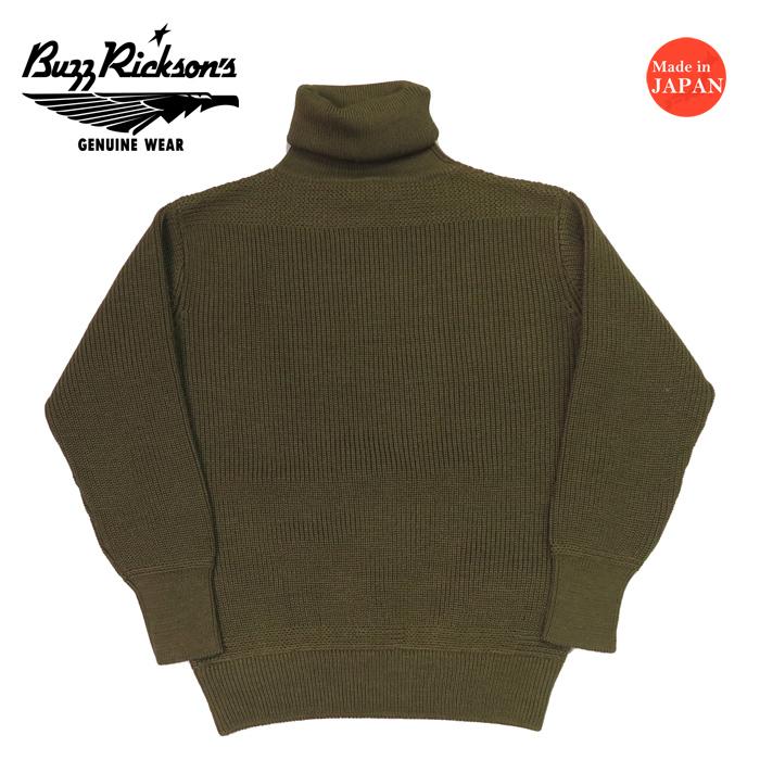 BUZZ RICKSON'S バズリクソンズ Buzz Rickson's ウール タートルネック