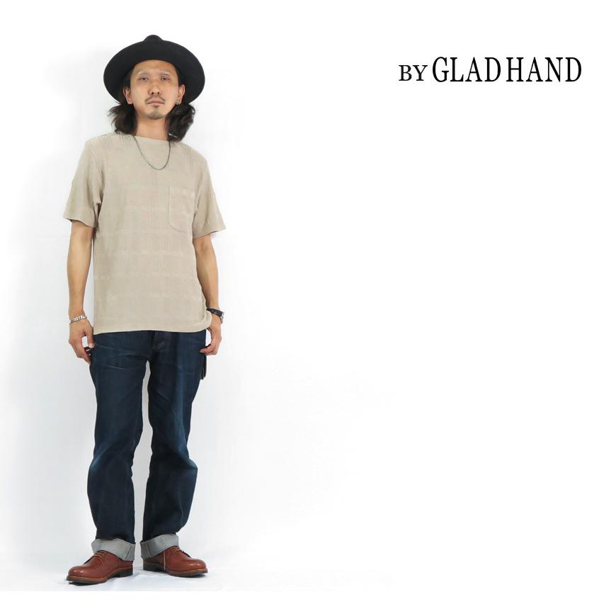 BY GLADHAND GLAD HAND バイ グラッドハンド 半袖 ボートネック BY GLADHAND GLAD HAND バイ グラッドハンド 半袖 ボートネック