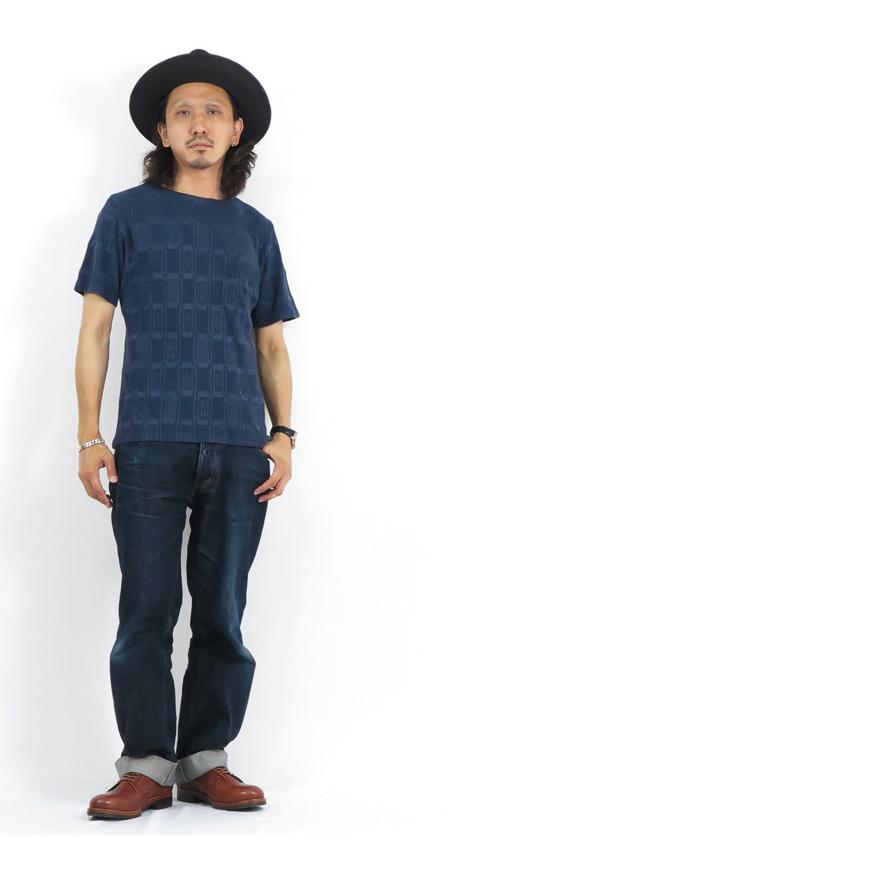 BY GLADHAND GLAD HAND バイ グラッドハンド 半袖 ボートネック ニット