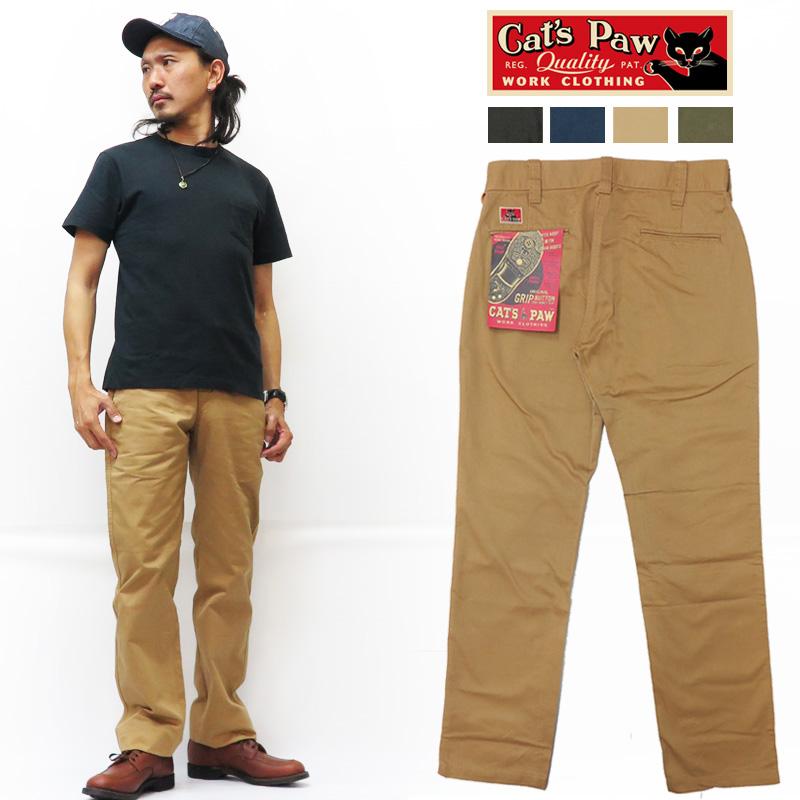 SUGAR CANE キャッツポウ CAT'S PAW チノパンツ レギュラー SUGAR CANE キャッツポウ CAT'S PAW チノパンツ レギュラー