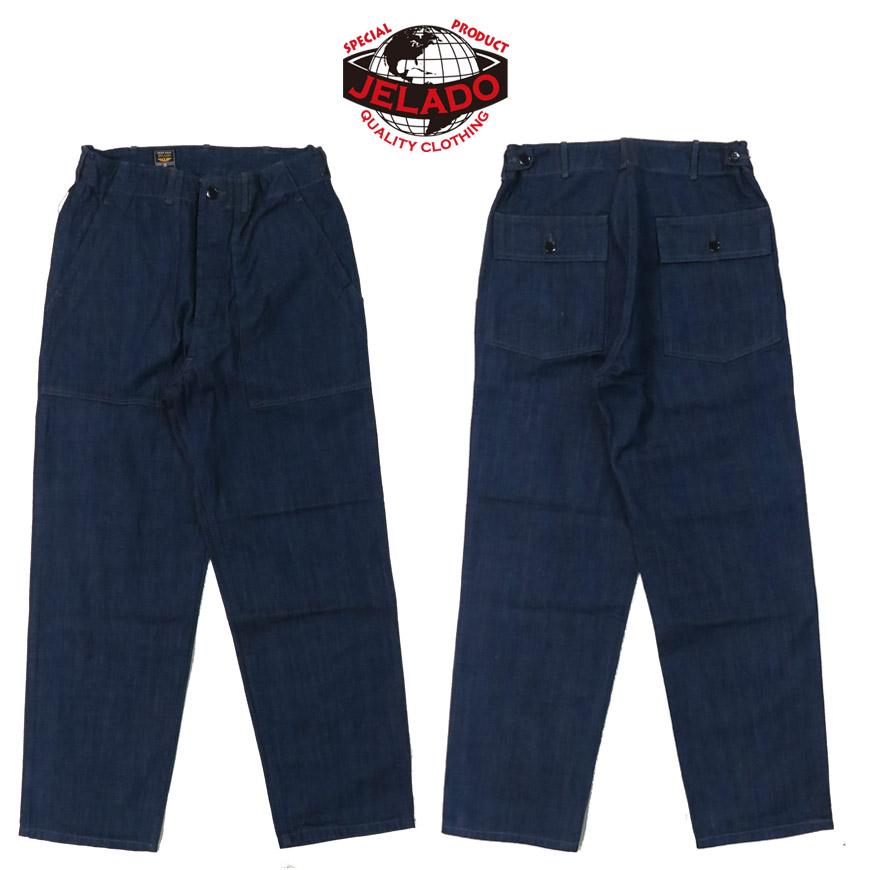 JELADO（ジェラード） CM47 10.5oz デニム ベイカーパンツ 青タグ LAST