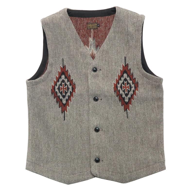 デラックスウエア DELUXEWARE インディゴ　ベスト DELUXEWARE（デラックスウエア） デラックスウェア ウールブランケット