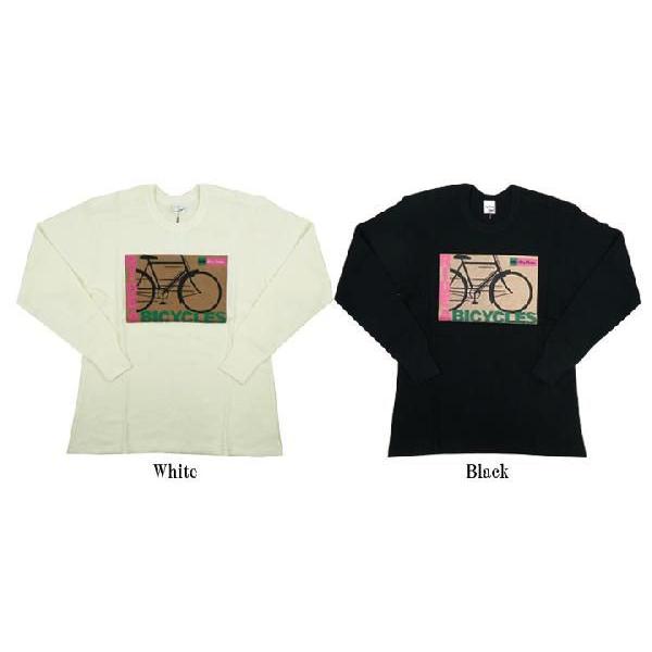 Dry Bones（ドライボーンズ） 長袖サーマルTシャツ RIDE A BICYCLE