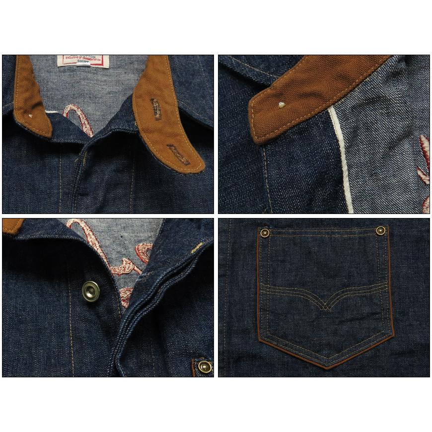 DELUXEWARE（デラックスウエア） デラックスウェア ロゴ刺繍 10.5oz