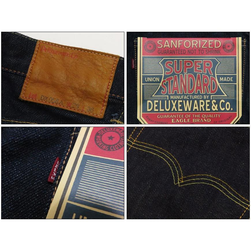 ウェア DELUXEWARE 1950S レギュラーストレート スタンダード ジーンズ 14oz  dx056aの画像