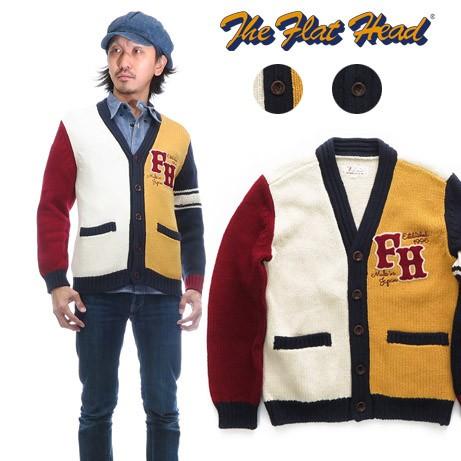The Flat Head（フラッドヘッド） フラットヘッド ウール カーディガン 