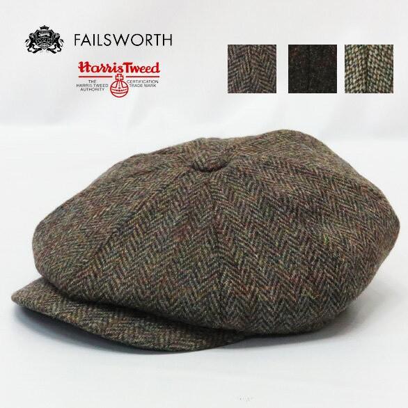 FAILSWORTH（フェイルスワース） ハンティング キャップ Harris Tweed
