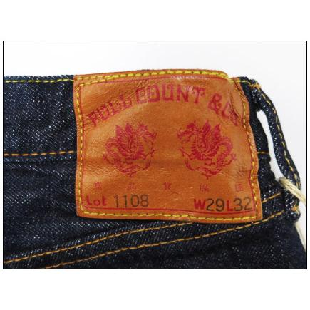 フルカウント FULLCOUNT 1108 NEW STRAIGHT ジーンズ ストレート 13.7oz ジンバブエコットン デニムの画像