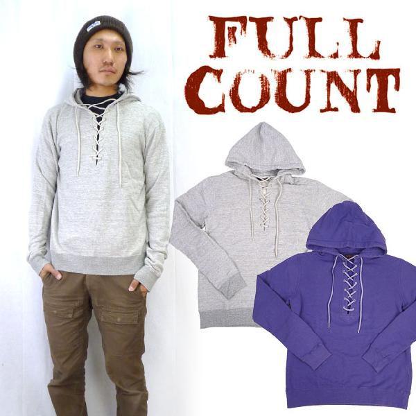 FULLCOUNT（フルカウント） レースアップスウェット（トレーナー
