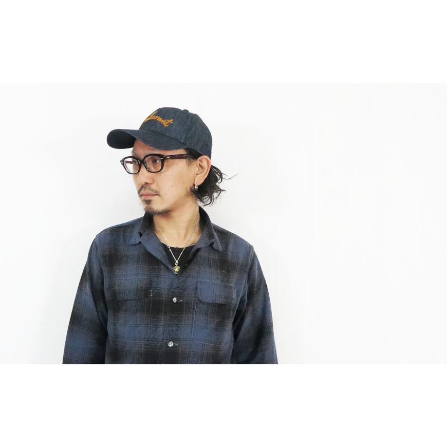 FULLCOUNT（フルカウント） デニム ベースボールキャップ チェーン刺繍