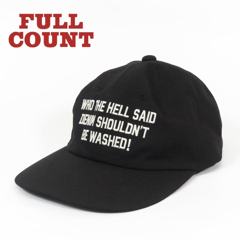 FULLCOUNT（フルカウント） コットン ベースボールキャップ WHO THE