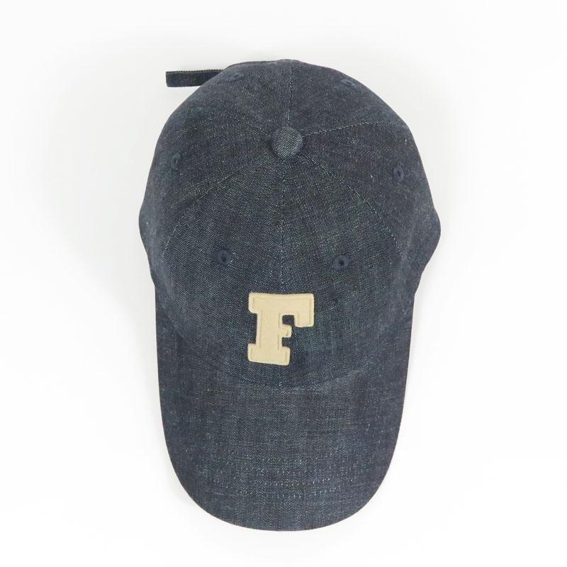 FULLCOUNT（フルカウント） デニム ベースボールキャップ 6PANEL LOW