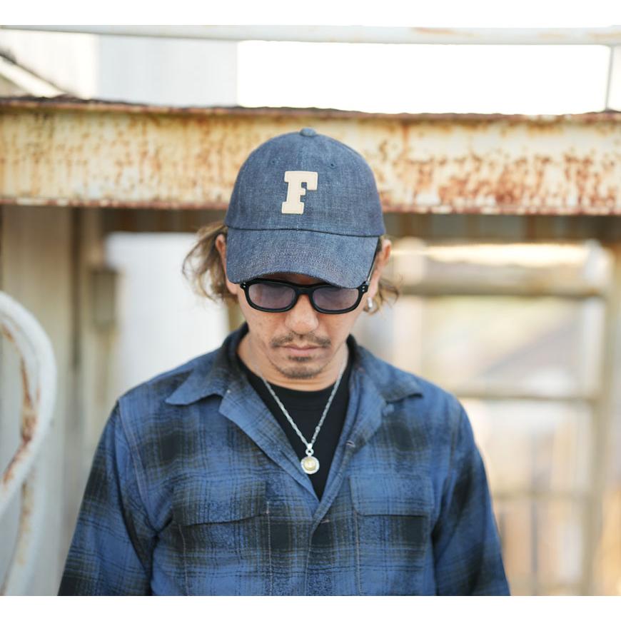FULLCOUNT（フルカウント） デニム ベースボールキャップ 6PANEL LOW