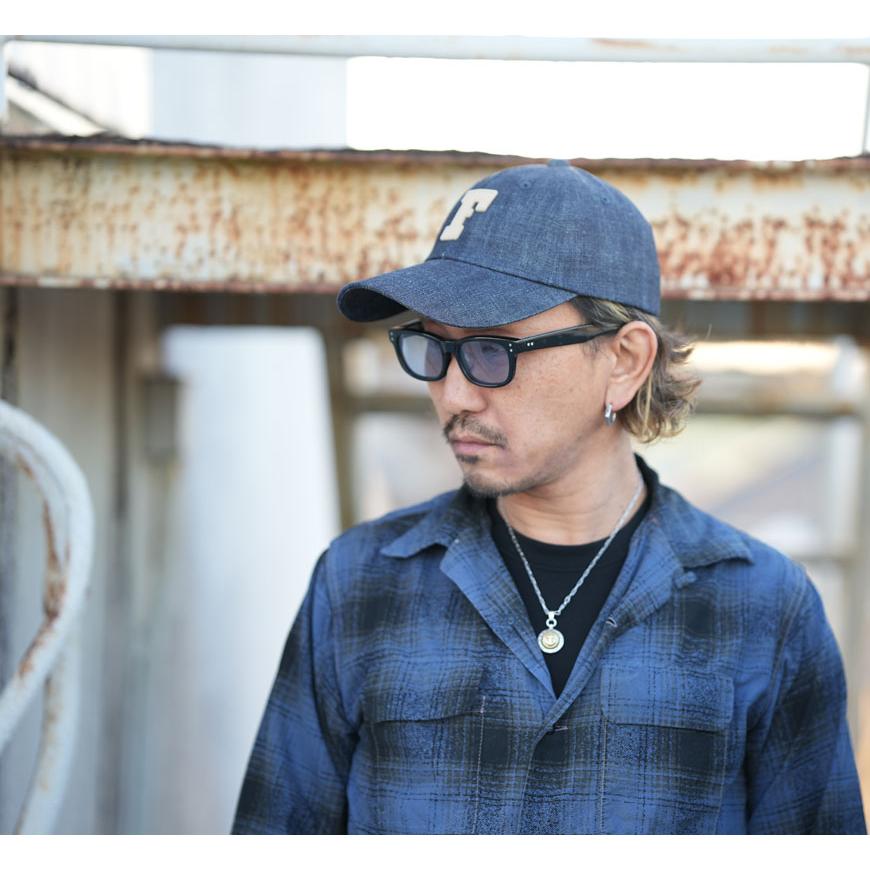 フルカウント ベースボールキャップ FULLCOUNT/フルカウント】「Denim Baseball Cap/デニムベースボール