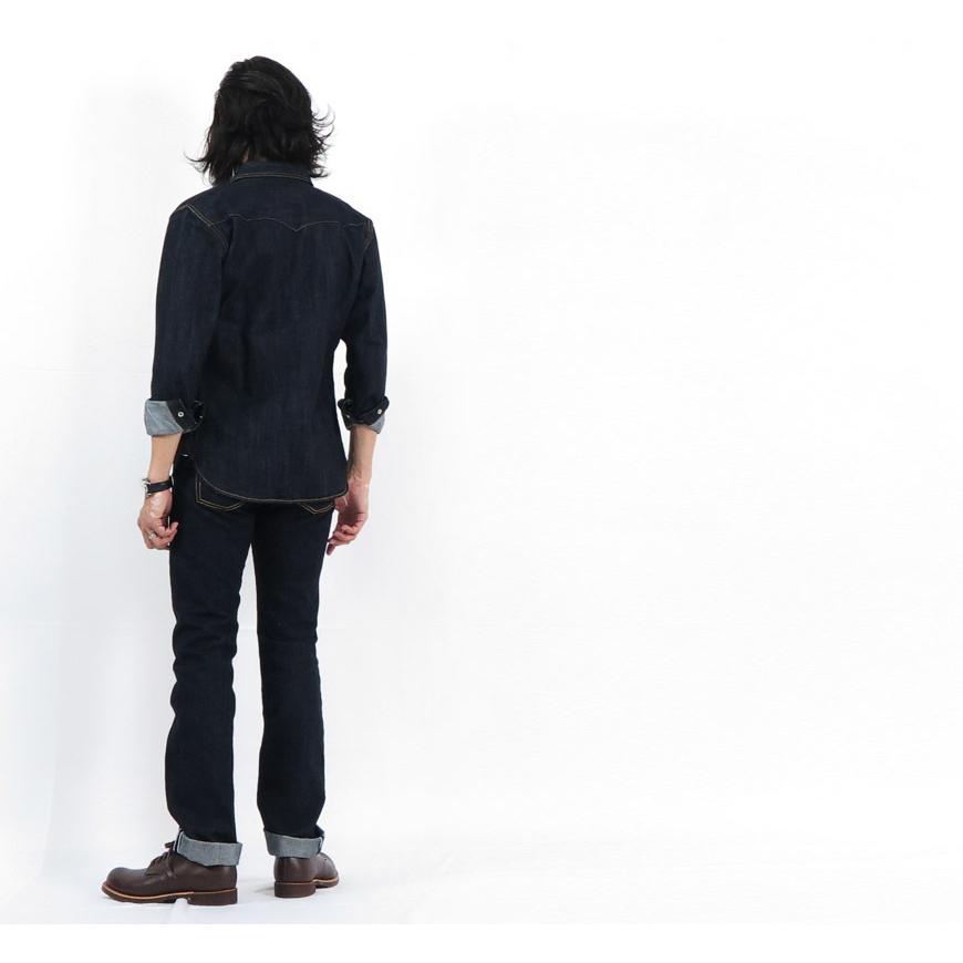 フラットヘッド THE FLAT HEAD 14.5oz デニム タイトストレート