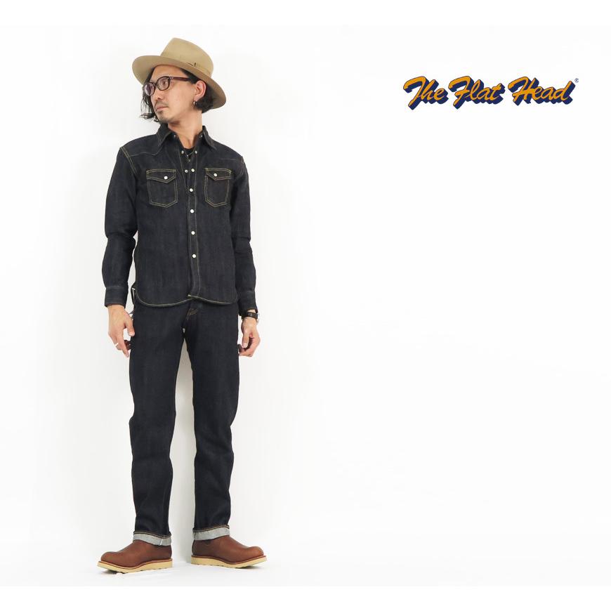 The Flat Head フラットヘッド THE FLAT HEAD 14.5oz デニム The Flat Head フラットヘッド THE FLAT HEAD 14.5oz デニム
