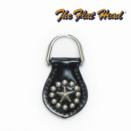 フラットヘッド キーフック キーホルダー コードバン | www