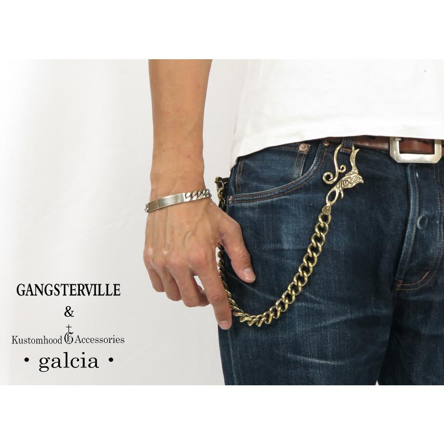 GANGSTERVILLE ギャングスタービル ガルシア SWALLOW ブラス ウォレット チェーン 45cm 真鍮 GALCIA GANGSTERVILLE ギャングスタービル ガルシア SWALLOW ブラス ウォレット チェーン 45cm 真鍮 GALCIA