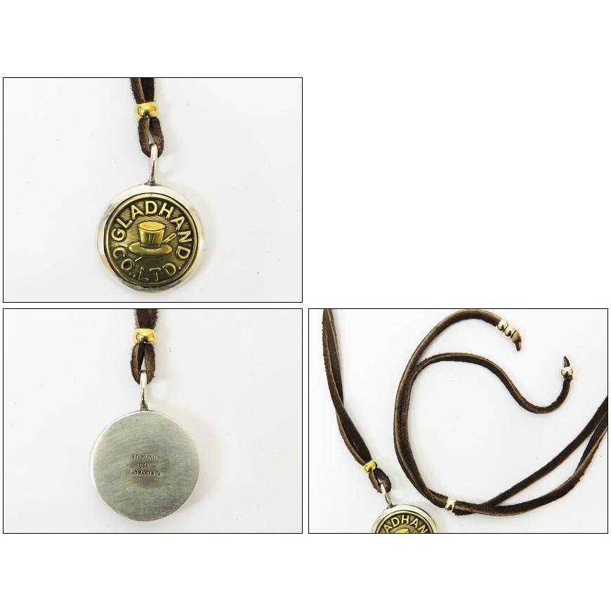 GLAD HAND グラッドハンド ボタンチャーム HAT LARGE シルバー