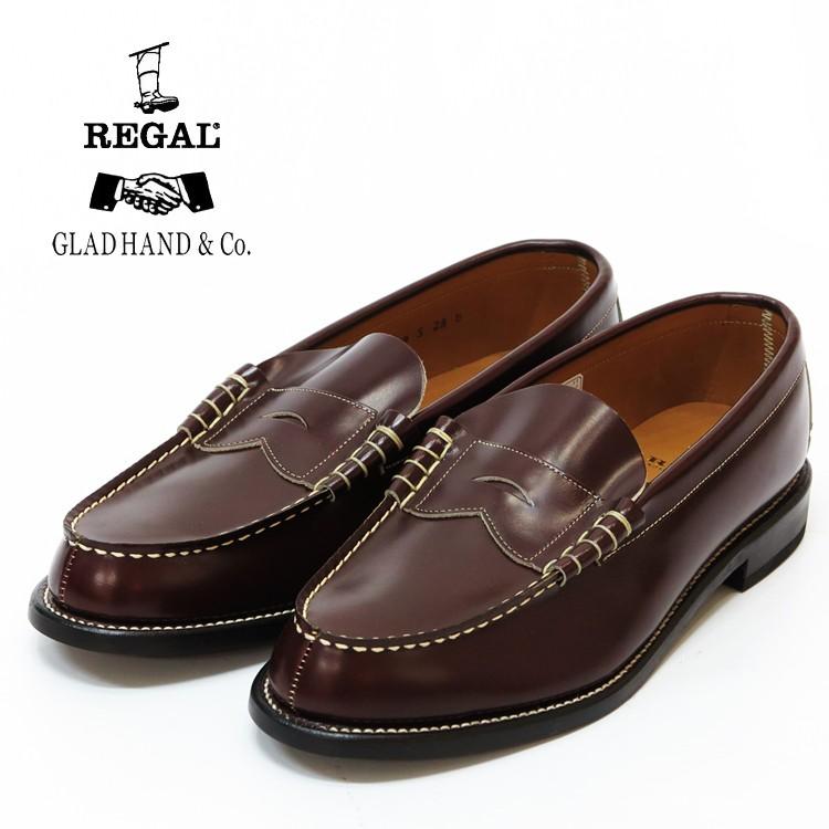 Regal Glad Hand リーガル グラッドハンド メンズ レザー コイン ローファー ブラウン ペニー シューズ 紳士靴 革靴 Gh Loafer Brn Earth Market 通販 Yahoo ショッピング