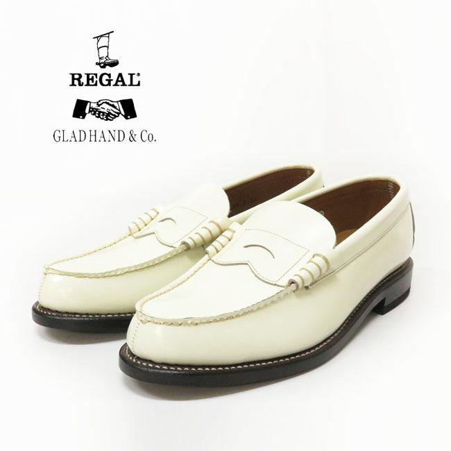 Regal Glad Hand リーガル グラッドハンド メンズ レザー コイン ローファー ホワイト ペニー シューズ 紳士靴 革靴 21年 春夏 新作 Gh Loafer Wht Earth Market 通販 Yahoo ショッピング