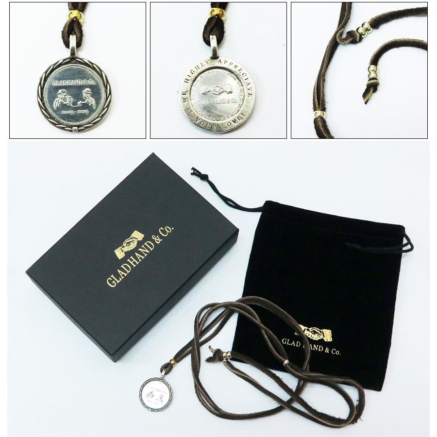 GLAD HAND グラッドハンド 10周年記念 メダル チャーム シルバー925 銀  