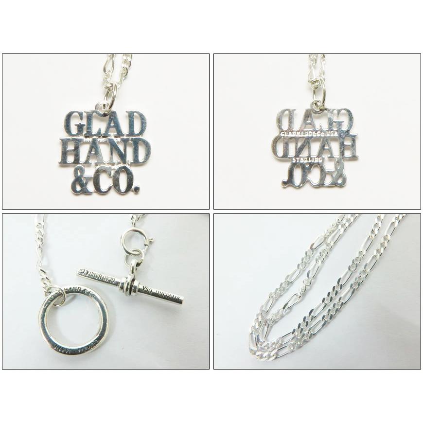 GLAD HAND & CO. シルバー ネックレス GLAD HAND（グラッドハンド） GLAD HAND JEWERLY チェーン＆トップ