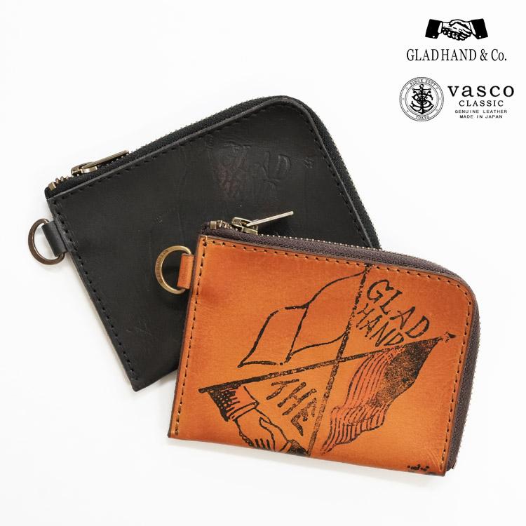GLAD HAND（グラッドハンド） VASCO × ヴァスコ レザー コインケース