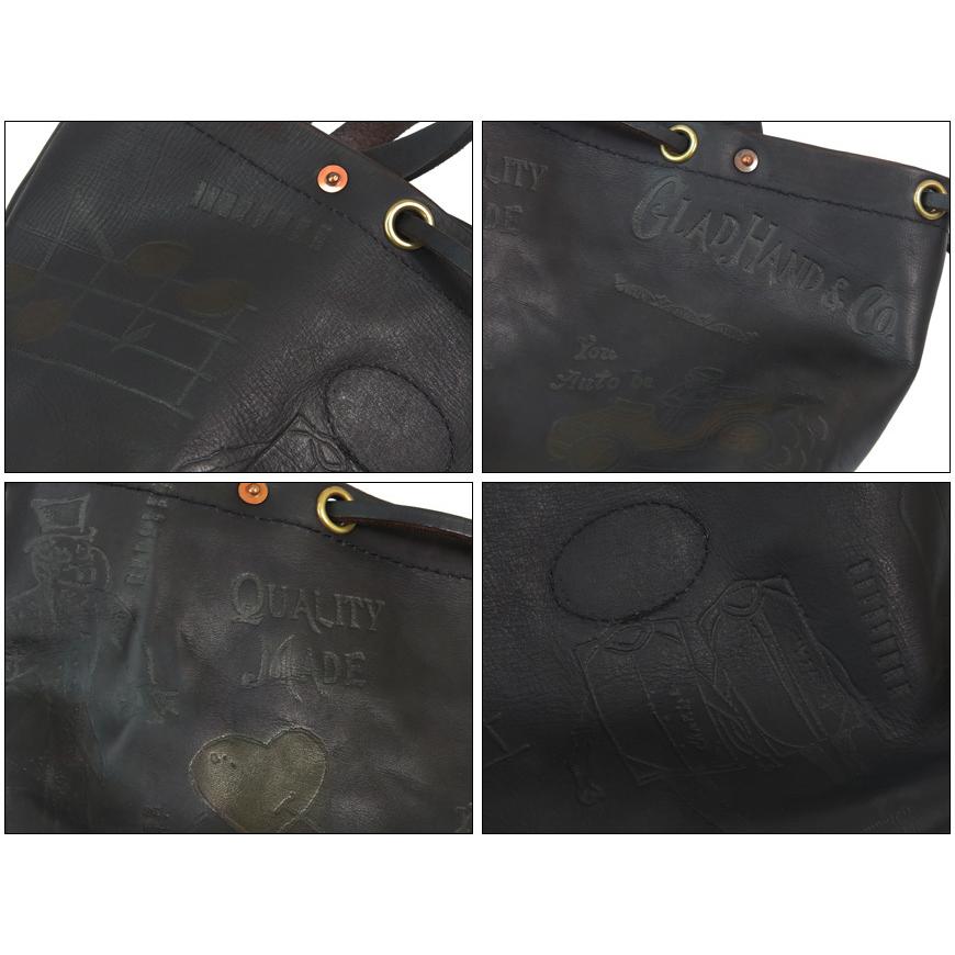 ⭐️極美品⭐️　VASCO × GLAD HAND　ハンドバッグ　巾着　レザー vasco VASCO × GLAD HAND ヴァスコ グラッドハンド 2WAY レザー