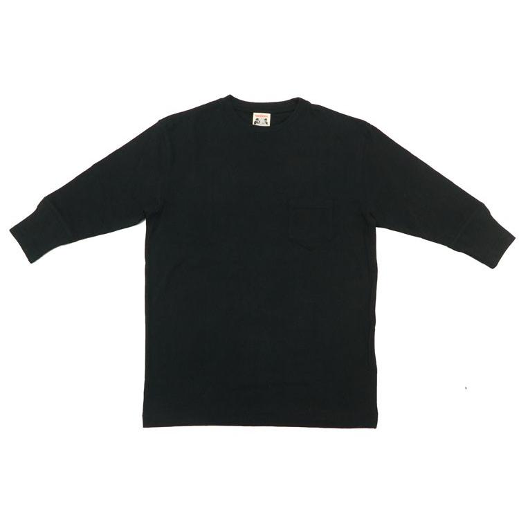 GLAD HAND（グラッドハンド） 5分袖 クルーネック ポケット Tシャツ