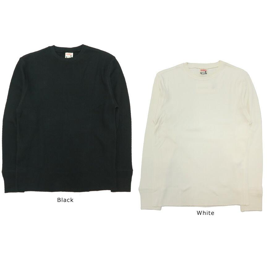 GLAD HAND（グラッドハンド） 長袖 Tシャツ クルーネック ワッフル生地