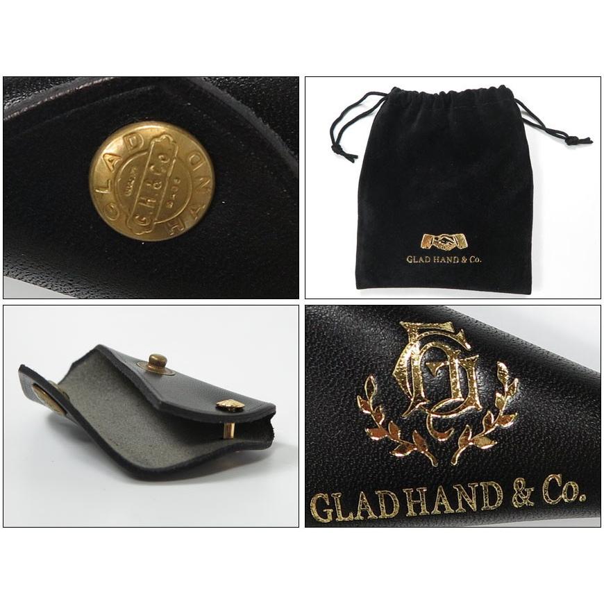 GLAD HAND（グラッドハンド） 牛革 シングル キーケース : EARTH