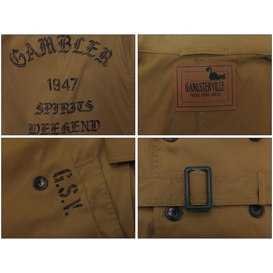 GANGSTERVILLE（ギャングスタービル） BENJAMIN トレンチコート