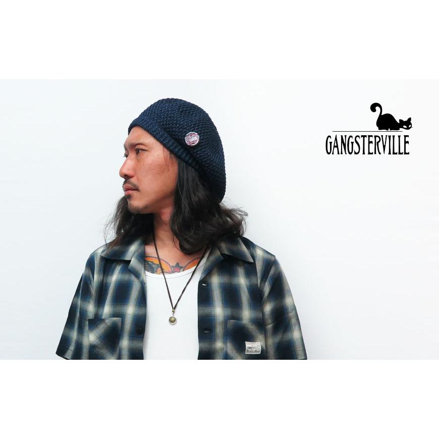 GANGSTERVILLE ギャングスタービル ニット ベレー THUG BERET GLAD 