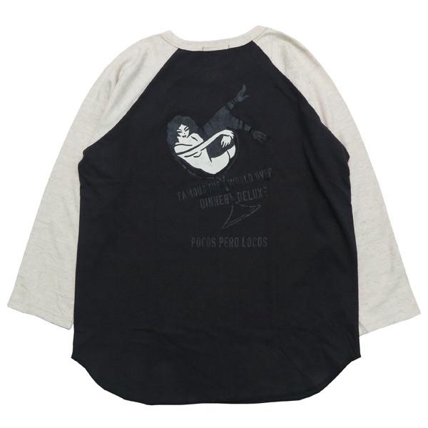 トップス archive GANGSTERVILLE raglan sleeve tee GANGSTERVILLE（ギャングスタービル） ヘンプ混 9分袖 ラグラン