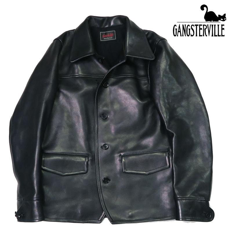 GANGSTERVILLE ギャングスタービル 30's ホースハイド レザー GANGSTERVILLE ギャングスタービル 30's ホースハイド レザー