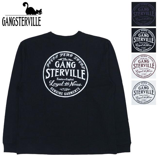 ギャングスタービル　ロンT 【Mサイズ】 GANGSTERVILLE ギャングスタービル ヘビーウェイト 長袖 Tシャツ