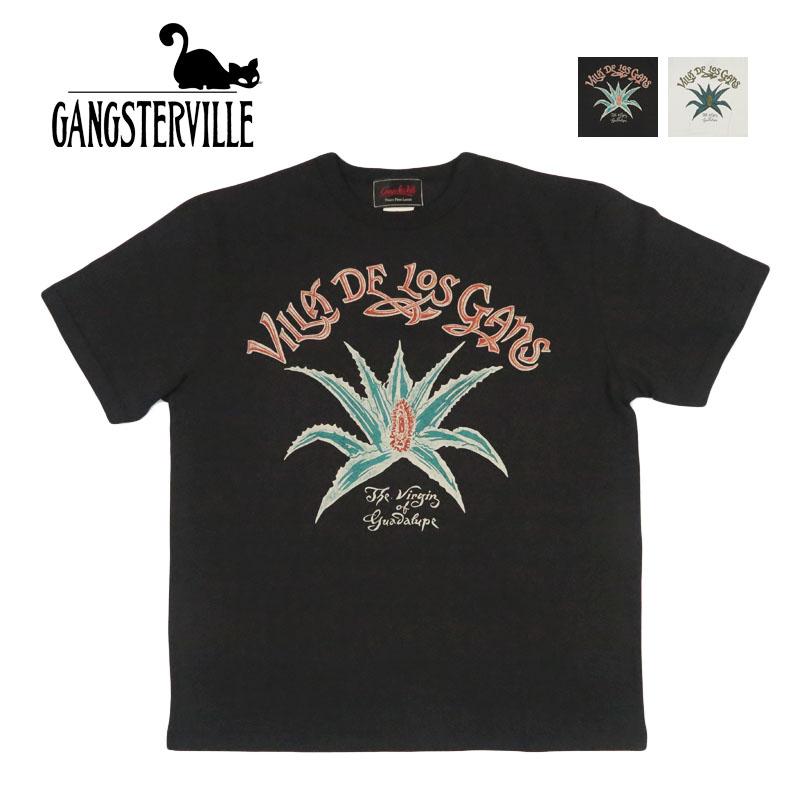 GANGSTERVILLE（ギャングスタービル） 半袖Tシャツ VILLA DE LOS GANS 