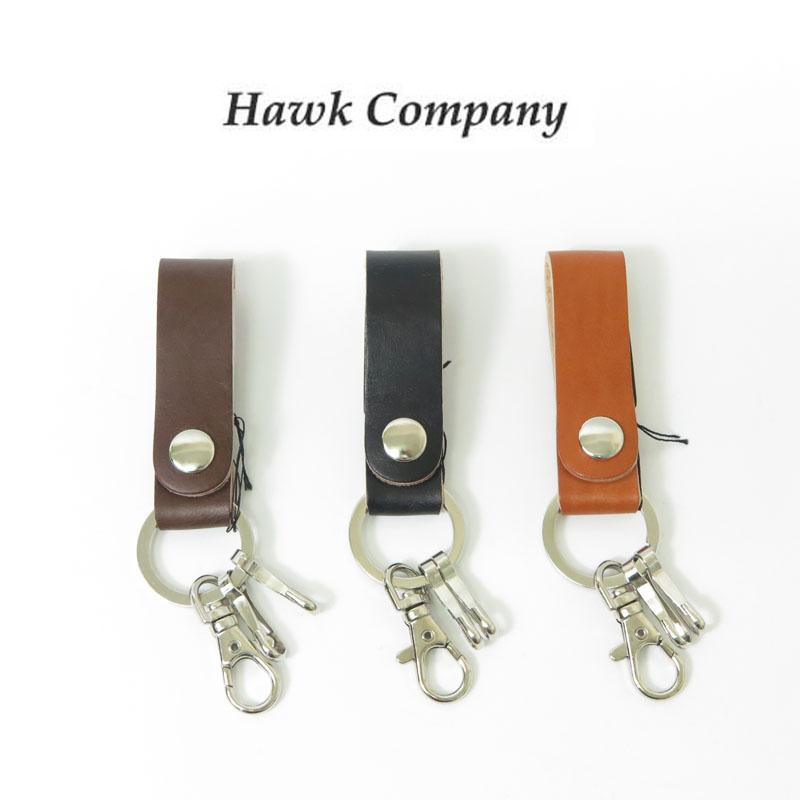 ストラップ Hawk Company（ホークカンパニー） レザー キーホルダー KEY HOLDER
