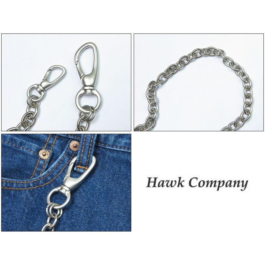 ホークカンパニー HAWK COMPANY シルバー ウォレットチェーン 830-61