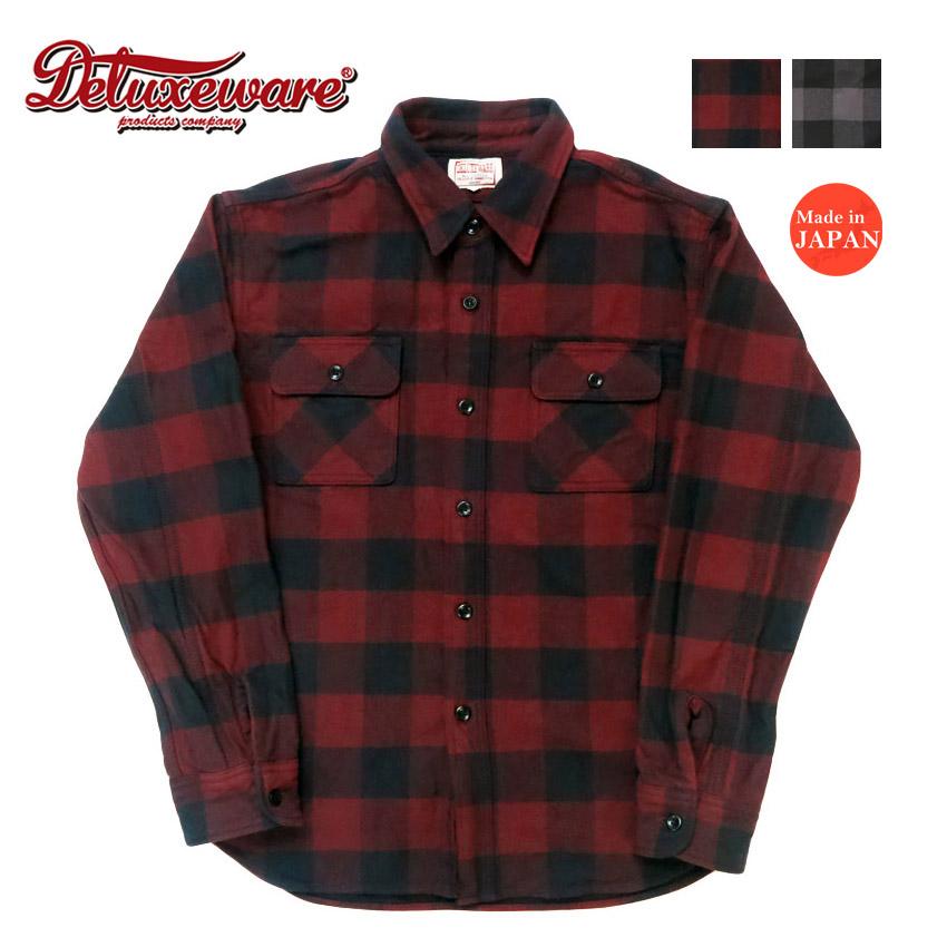 DELUXEWARE（デラックスウエア） デラックスウェア 長袖 チェック