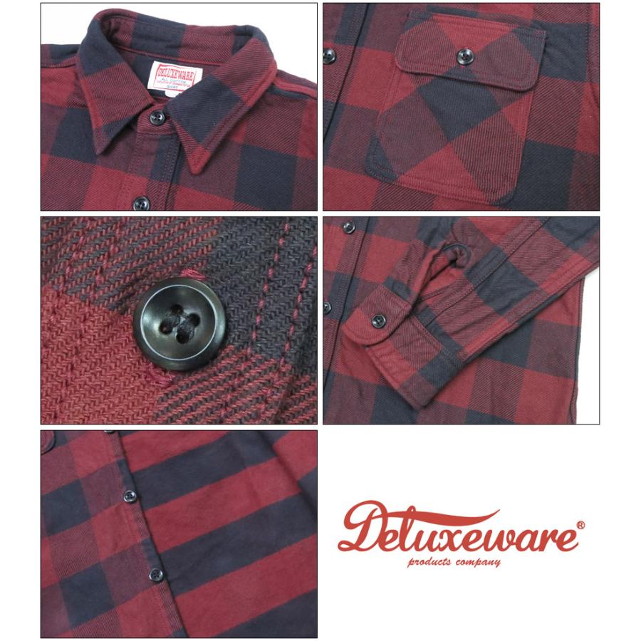 DELUXEWARE（デラックスウエア） デラックスウェア 長袖 チェック