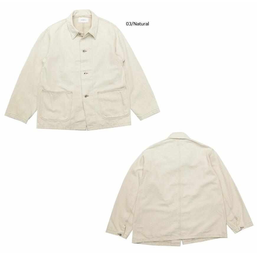 Johnbull（ジョンブル） コットンリネンデニム サック ジャケット