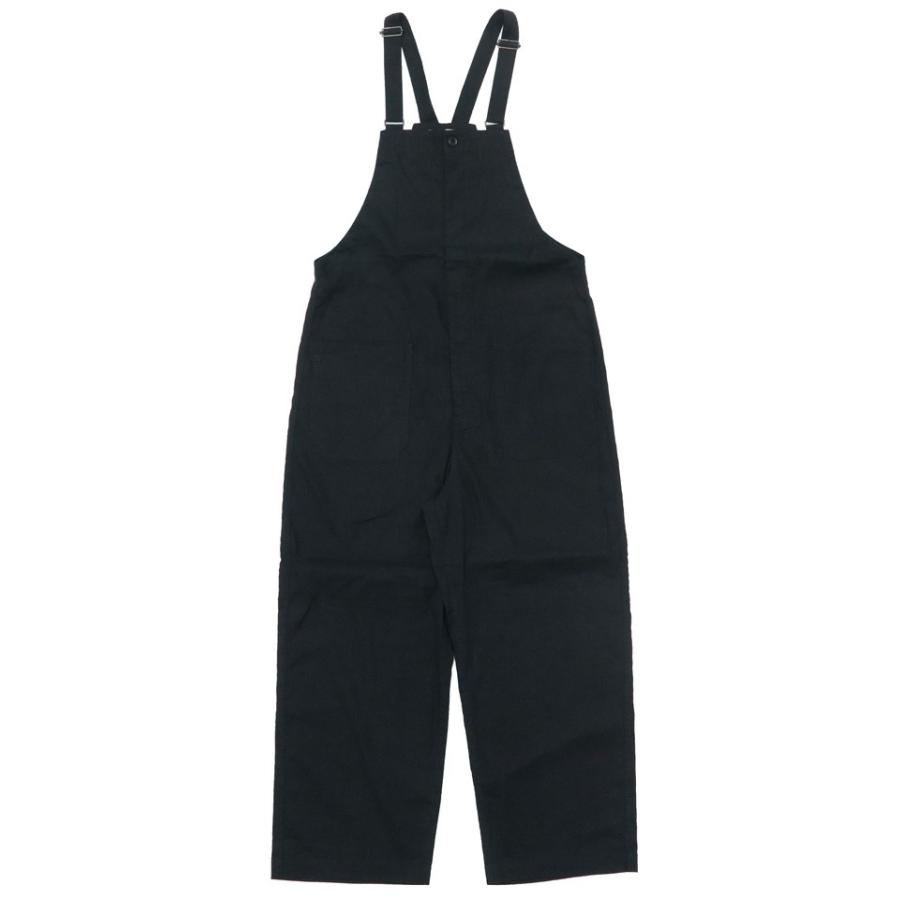 【新品未使用】johnbullネイビーコットンリネンサロペット/Mサイズ Johnbull（ジョンブル） リネン サロペット 麻 オーバーオール 21408