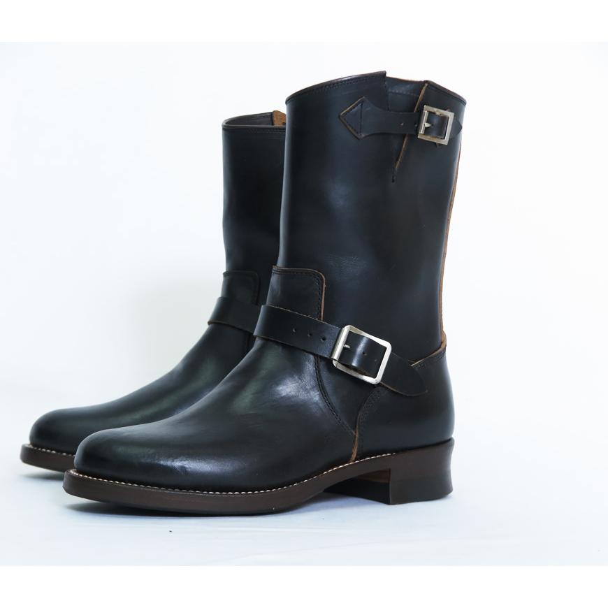 JELADO the BOOTED エンジニアブーツ 茶芯ブラック ホースバット JELADO the BOOTED エンジニアブーツ 茶芯ブラック ホースバット