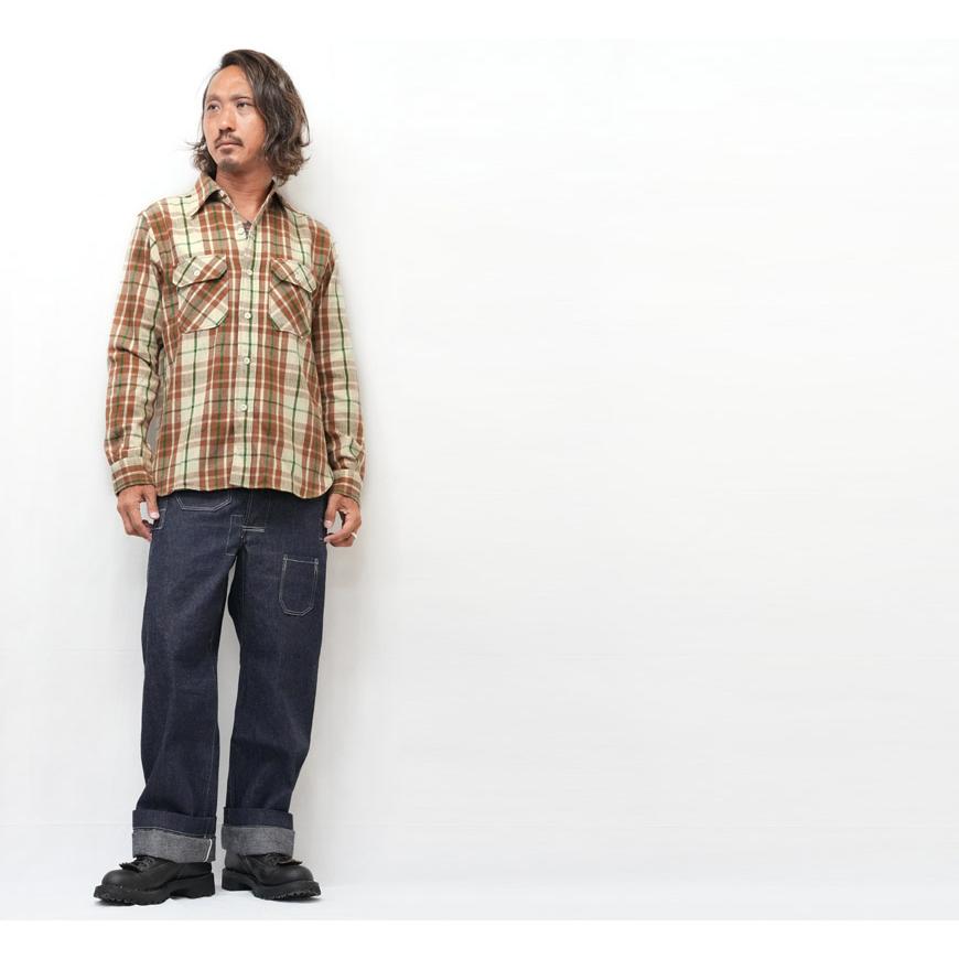 WAREHOUSE John Gluckow ジョングラッコー 長袖 フランネル