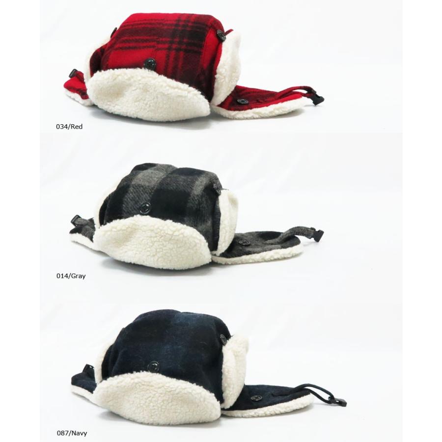 Johnson Woolen Mills ジョンソンウーレンミルズ チェック ムートン