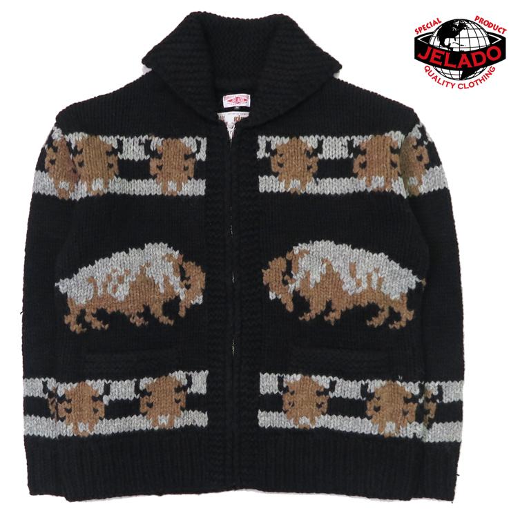 JELADO（ジェラード） ハンドメイド ウールニット カウチンセーター